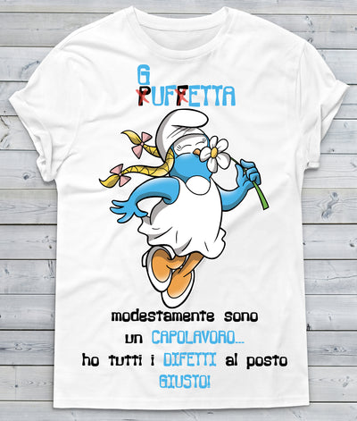 T-shirt Donna MODESTAMENTE - Gufetto Brand 