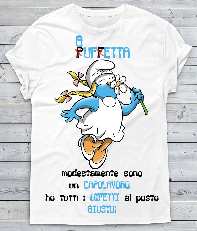 T-shirt Donna MODESTAMENTE - Gufetto Brand 