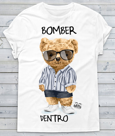 T-shirt Donna  BOMBER ( K184 ) - Gufetto Brand 