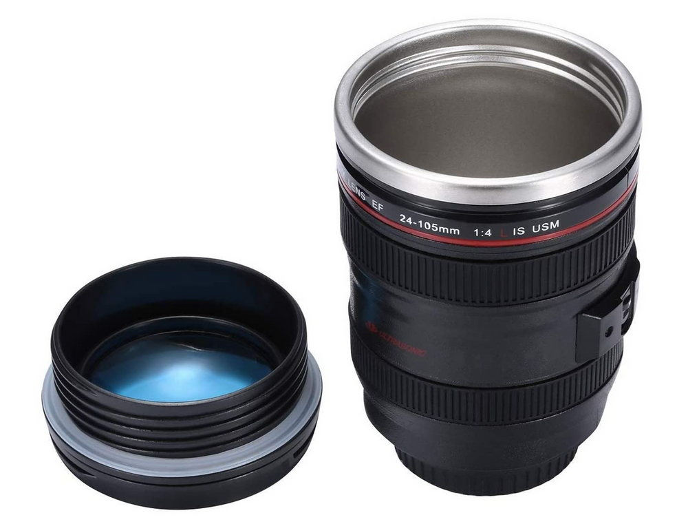 Tazza Viaggio caffè Obiettivo Camera - Gufetto Brand 