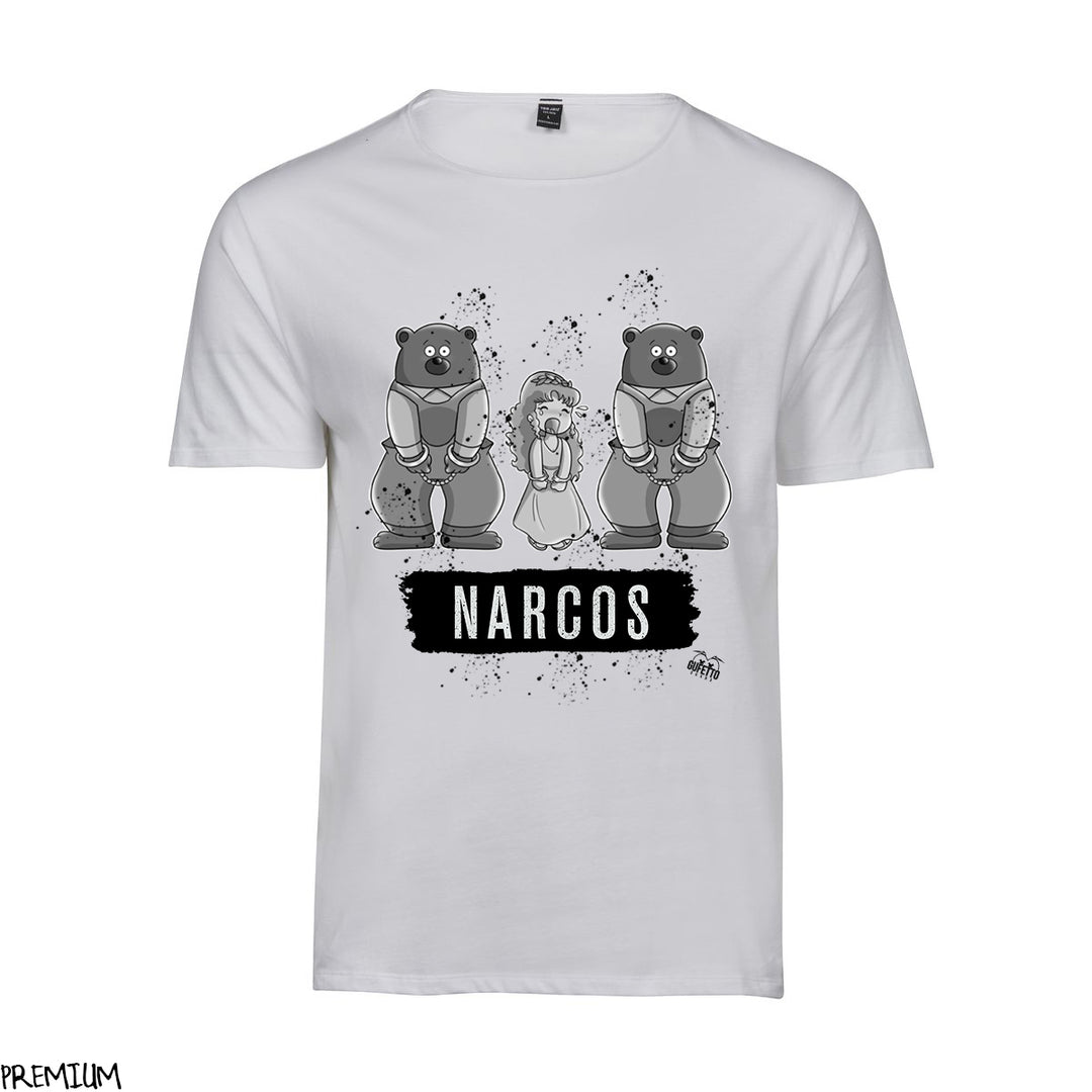 T-shirt Uomo NARCOS ( T732 ) - Gufetto Brand 