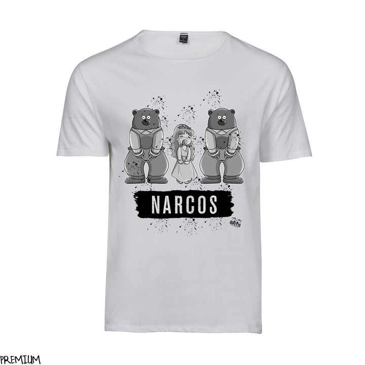 T-shirt Uomo NARCOS ( T732 ) - Gufetto Brand 