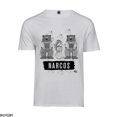 T-shirt Donna  NARCOS ( T732 ) - Gufetto Brand 