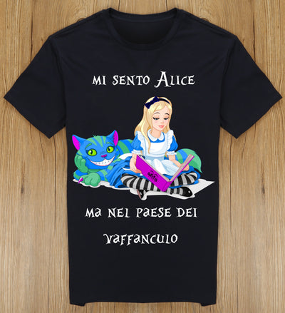 T-shirt Donna Alice ( A40982 ) - Gufetto Brand 