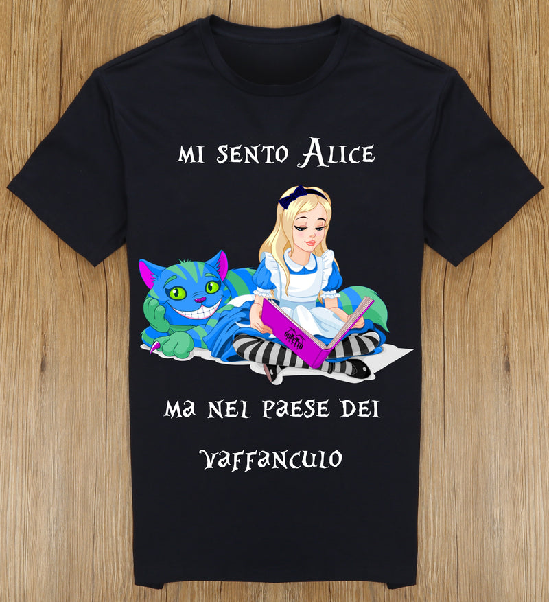 T-shirt Donna Alice ( A40982 ) - Gufetto Brand 