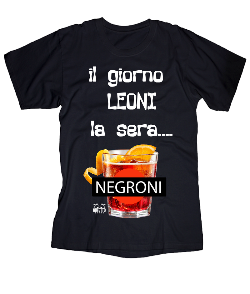 T-shirt Uomo Il giorno Leoni - Gufetto Brand 