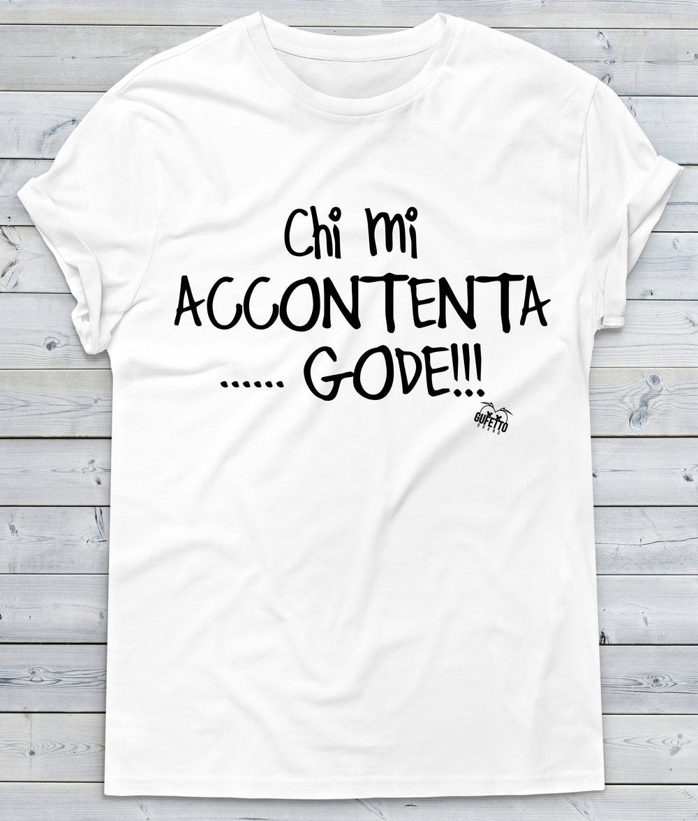 T-shirt Uomo  Chi mi ( M296 ) - Gufetto Brand 