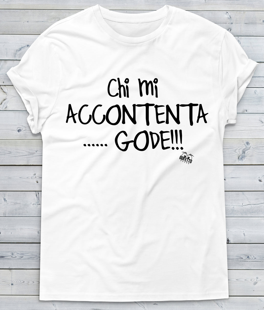 T-shirt Uomo  Chi mi ( M296 ) - Gufetto Brand 
