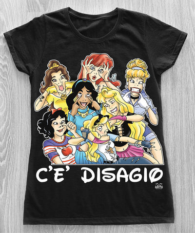 T-shirt Donna Principesse 2.0 LIMITED EDITION ( P6709267 ) - Gufetto Brand 