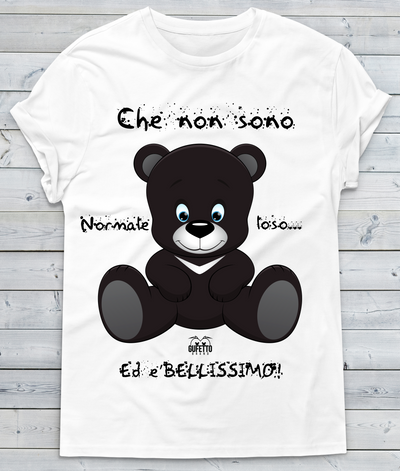 t-shirt baby Bear Black che non sono.png