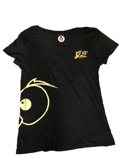 T-shirt Luxury One Uomo Occhi oro - Gufetto Brand 