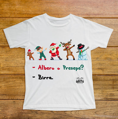 T-shirt Bambino/a PRESEPE ( P990534 ) - Gufetto Brand 