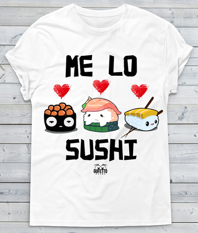 T-shirt Uomo Me lo SUSHI - Gufetto Brand 