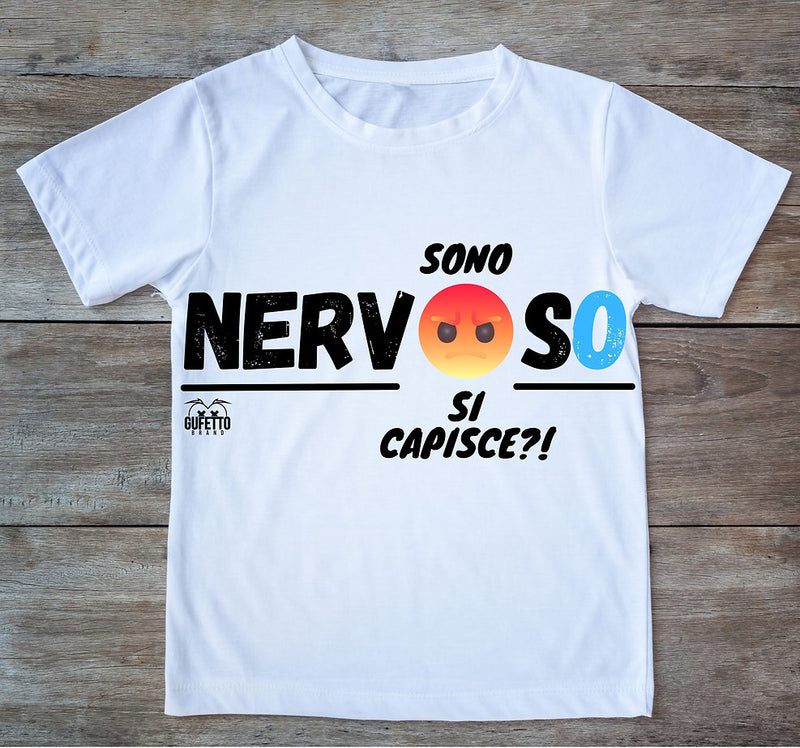 T-shirt Uomo Nervoso ( N6709436 ) - Gufetto Brand 