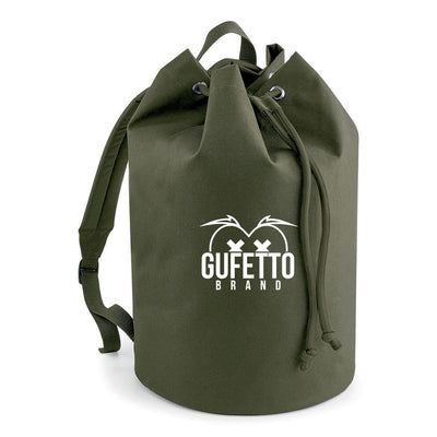 Sacca con cordoncino Gufetto Brand ( con Logo Ricamato ) - Gufetto Brand 