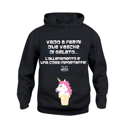 Felpa donna Vado a Farmi... - Gufetto Brand 