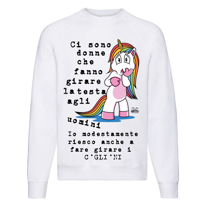 Felpa Classic Donna Ci sono Donne ( R863 ) - Gufetto Brand 