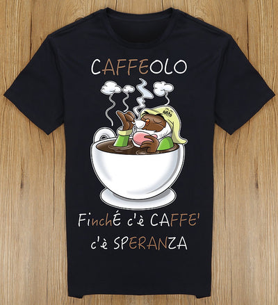 T-shirt Bambino/a I 7 Nani del dopo Pranzo CAFFEOLO ( C92356 ) - Gufetto Brand 