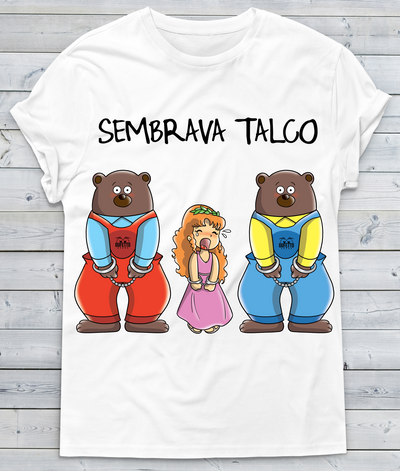 T-shirt Donna Sembrava Talco ( X650 ) - Gufetto Brand 