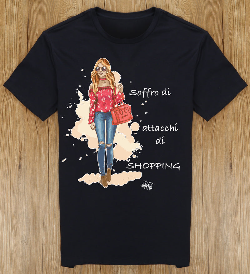 T-shirt Donna SOFFRO ( V5720 ) - Gufetto Brand 