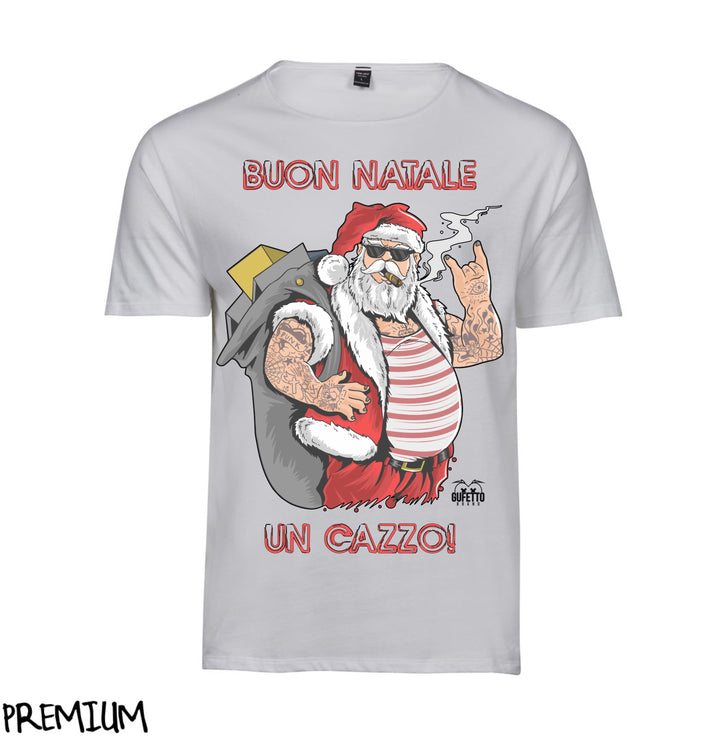 T-shirt Uomo BUON NATALE ( B40386 ) - Gufetto Brand 