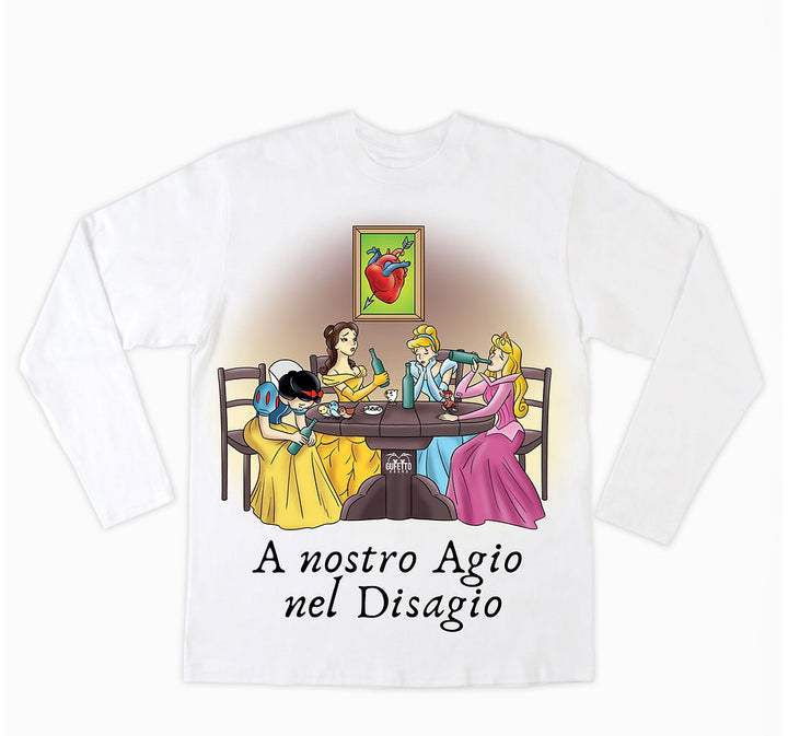 T-shirt Uomo Principesse Disagio 3.0 LIMITED EDITION ( A5609863 ) - Gufetto Brand 