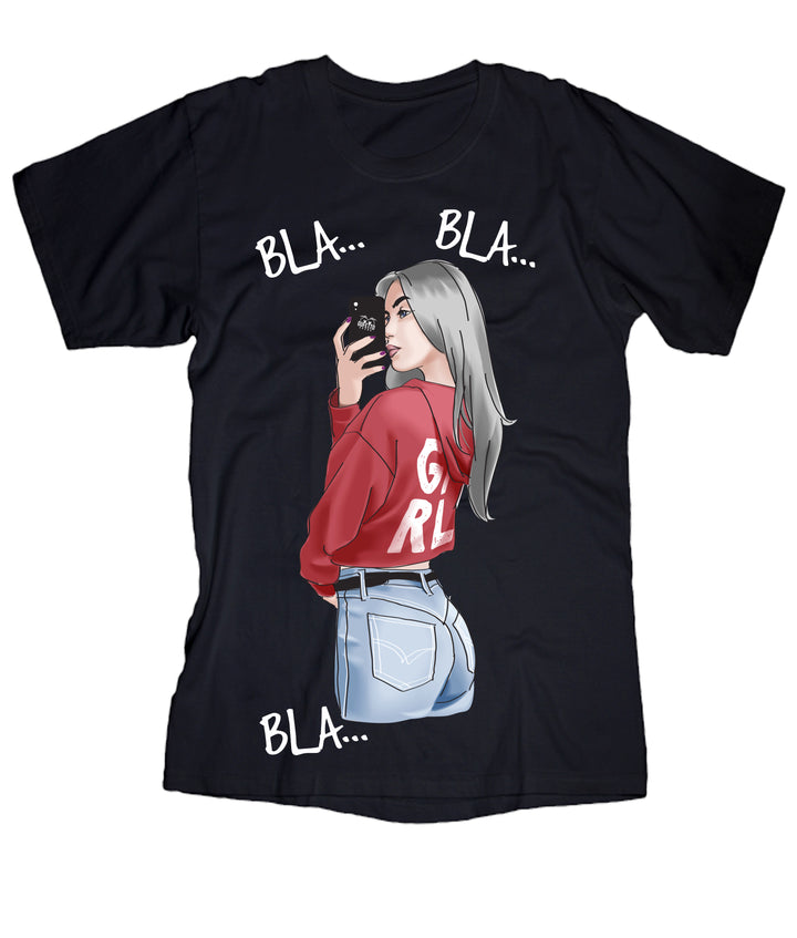T-shirt Donna  BLA ( T932 ) - Gufetto Brand 