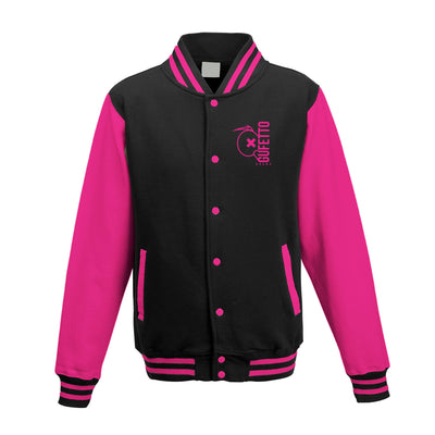 Divisa Baseball Donna/Uomo Nera Rosa ( personalizzata con il nome  ) - Gufetto Brand 