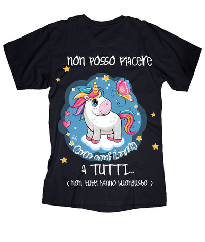 T-shirt Donna  Non Posso ( C958 ) - Gufetto Brand 