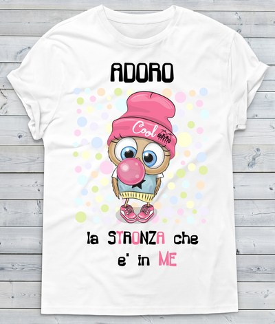 T-shirt Donna Adoro Gufetta Edition - Gufetto Brand 