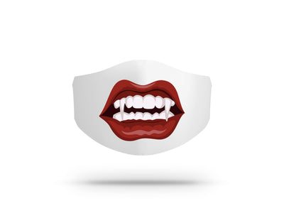 Mascherina in cotone Donna Vampir 8 ( K7321 ) - Gufetto Brand 