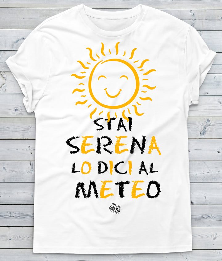 T-shirt Donna Stai Serena - Gufetto Brand 