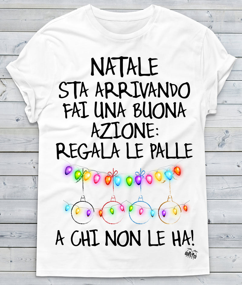 T-shirt Uomo  Natale ( D2512 ) - Gufetto Brand 