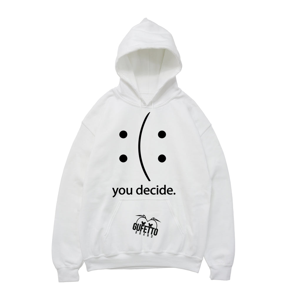 Felpa uomo  You Decide ( R825 ) - Gufetto Brand 