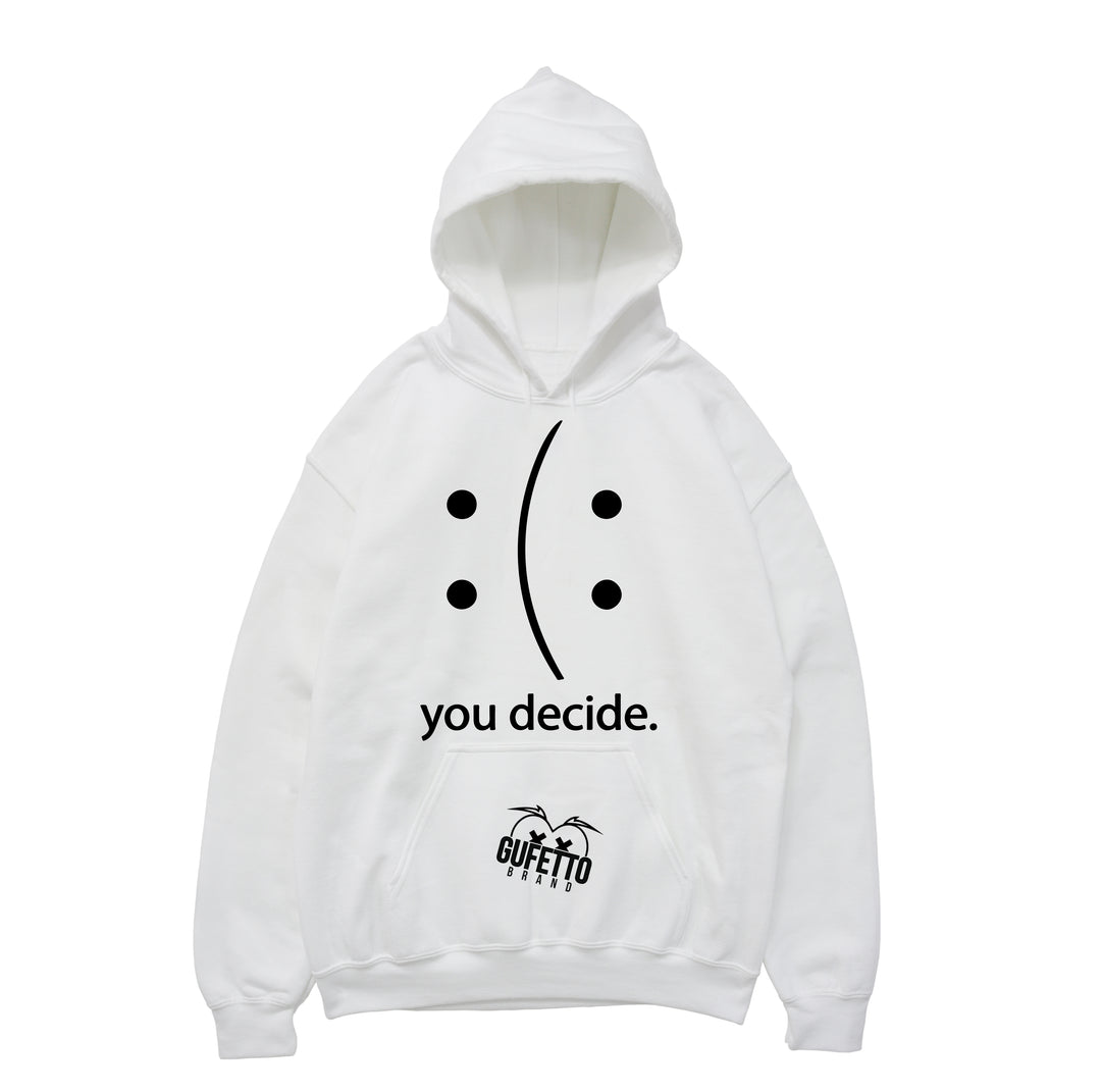 Felpa uomo  You Decide ( R825 ) - Gufetto Brand 