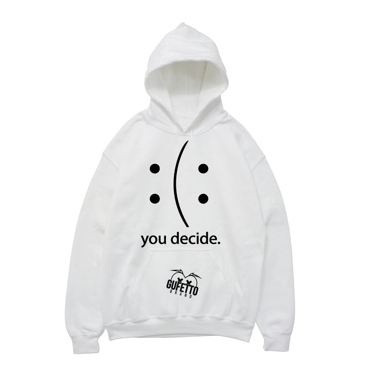 Felpa uomo  You Decide ( R825 ) - Gufetto Brand 
