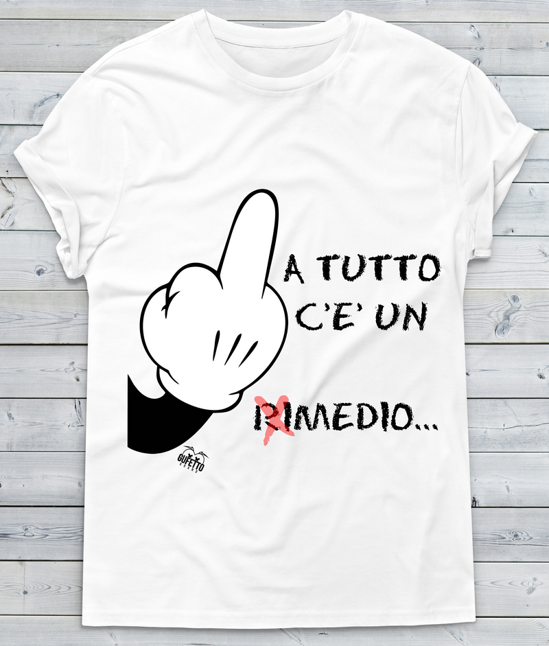 T-shirt Uomo Medio - Gufetto Brand 