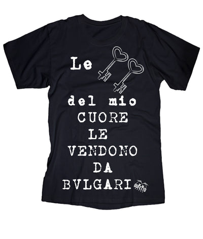 T-shirt Donna Le Chiavi - Gufetto Brand 
