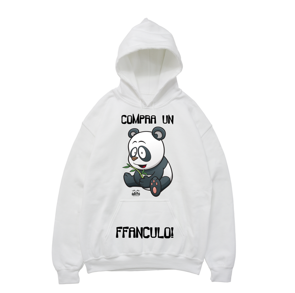 Felpa uomo Compra un Panda - Gufetto Brand 