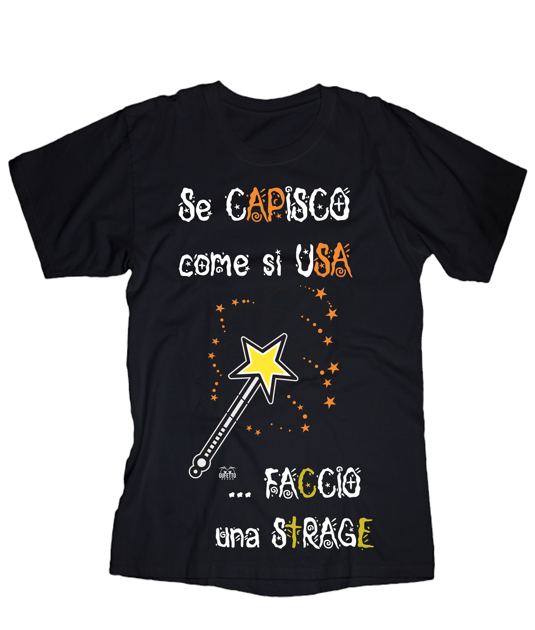 T-shirt Donna Magic Wand - Gufetto Brand 