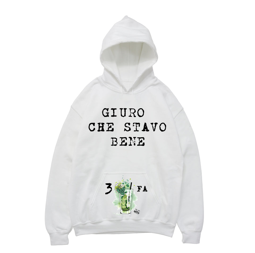 Felpa donna 3 Mojito - Gufetto Brand 