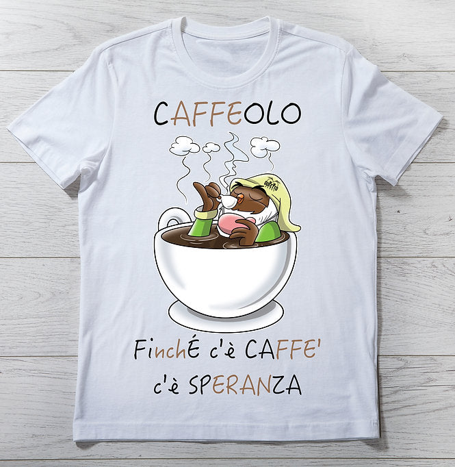 T-shirt Uomo I 7 Nani del dopo Pranzo CAFFEOLO ( C92356 ) - Gufetto Brand 