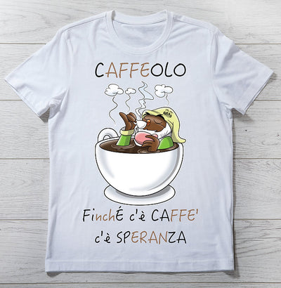 T-shirt Donna I 7 Nani del dopo Pranzo CAFFEOLO ( C92356 ) - Gufetto Brand 