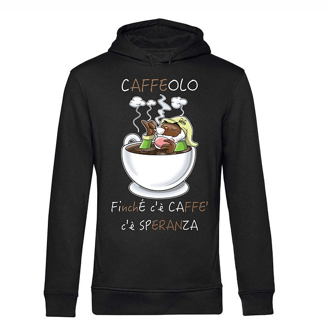 Felpa uomo I 7 Nani del dopo Pranzo CAFFEOLO ( C92356 ) - Gufetto Brand 