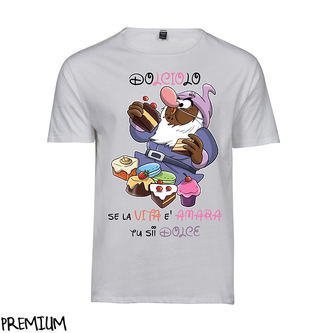 T-shirt Uomo I 7 Nani del dopo Pranzo DOLCIOLO ( D74267 ) - Gufetto Brand 