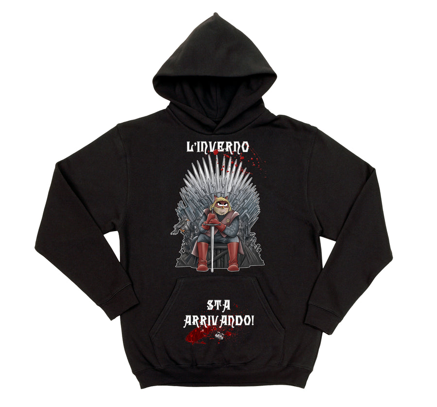 Felpa uomo L'inverno sta Arrivando - Gufetto Brand 