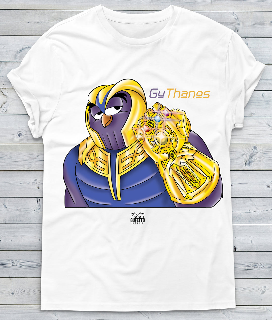 T-shirt Uomo Heroes GufThanos - Gufetto Brand 