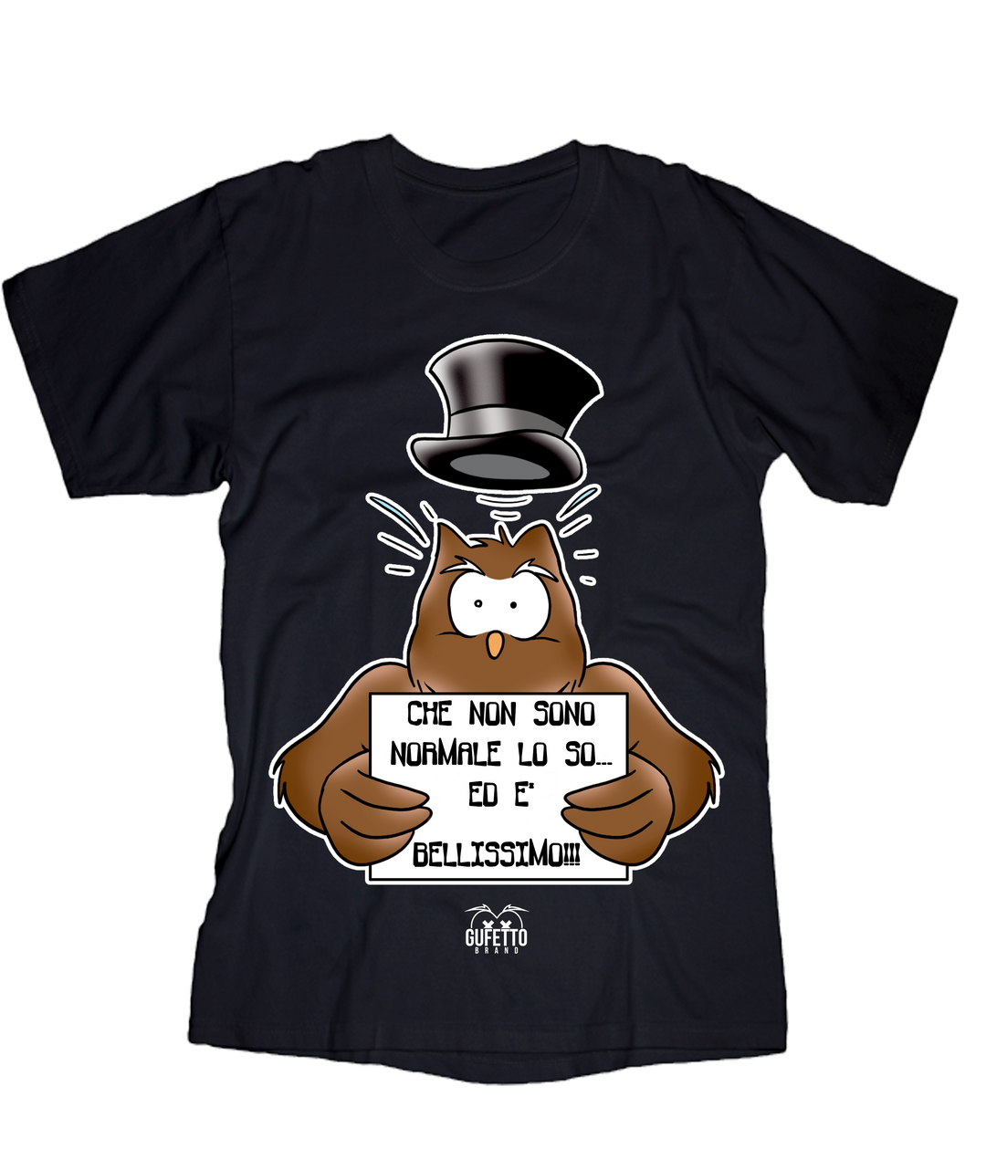 T-shirt Uomo Cartello - Gufetto Brand 