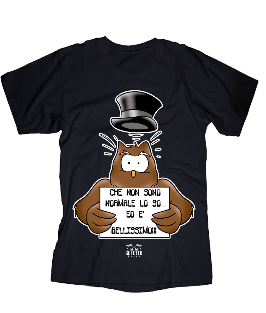 T-shirt Uomo Cartello - Gufetto Brand 