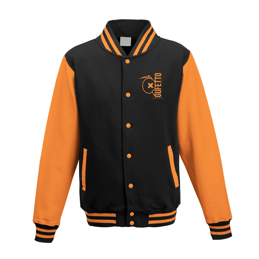 Divisa Baseball Donna/Uomo Nera Arancione ( personalizzata con il nome  ) - Gufetto Brand 